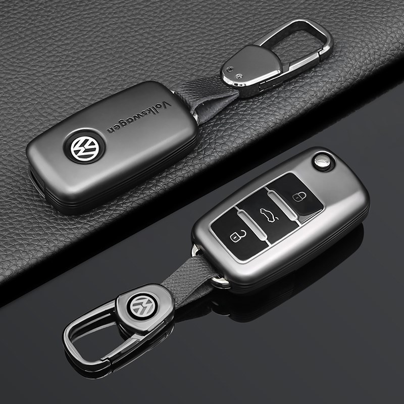 2024款大众途观L钥匙套途岳途朗逸探岳迈腾速腾帕萨特CC车包壳扣