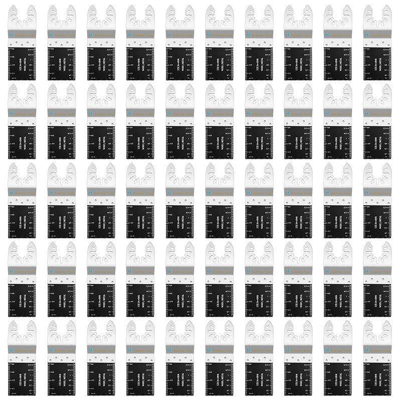 50pc混合万用宝锯片套装万用宝摆动锯片工具附件