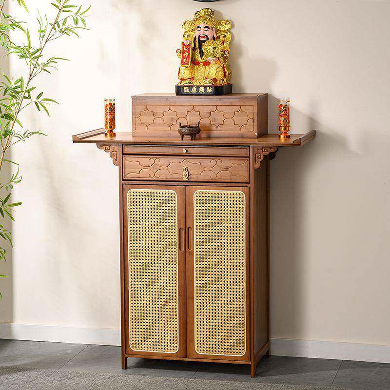 新中式入户正对门玄关台玄关桌子靠墙案台玄关柜条案供桌家用