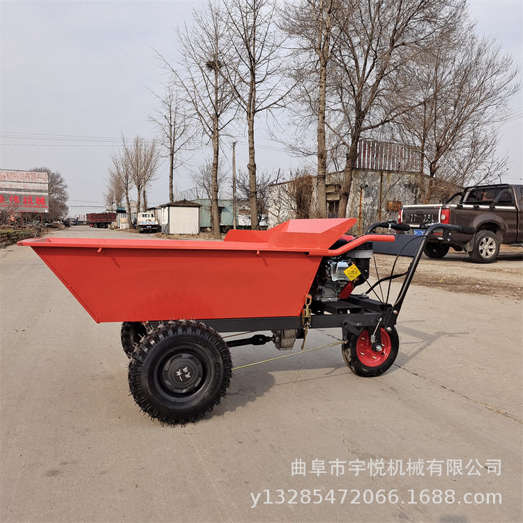 小型汽油款工程三轮车  农用汽油灰斗车 柴油电启动独轮车上山车,五金/工具,工具车/便携工具推车/平板工具车,淘宝优惠券,粉丝福利购,淘宝优惠卷