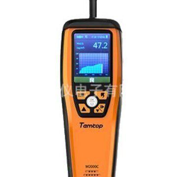 美国Temtop M2000手持式PM2.5、PM10、粒子数、CO2、甲醛监测仪
