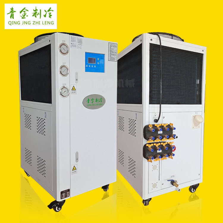新款水冷磨粉机冰水循环设备 超微粉水冷装置 中药材磨粉冷水机厂