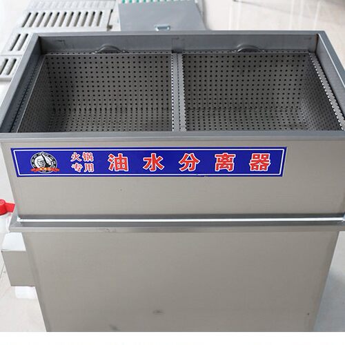 大型不锈钢隔油池火锅店专用火锅动物厨房餐饮油水分离器定厂家制