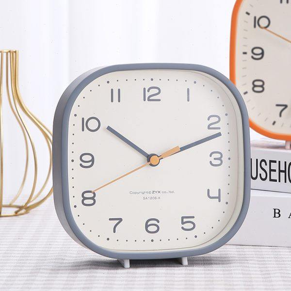 天台华莲北欧风小台钟客厅座钟极简约现静音座挂两用卧室儿童房,家居饰品,台钟/闹钟,淘宝优惠券,粉丝福利购,淘宝优惠卷