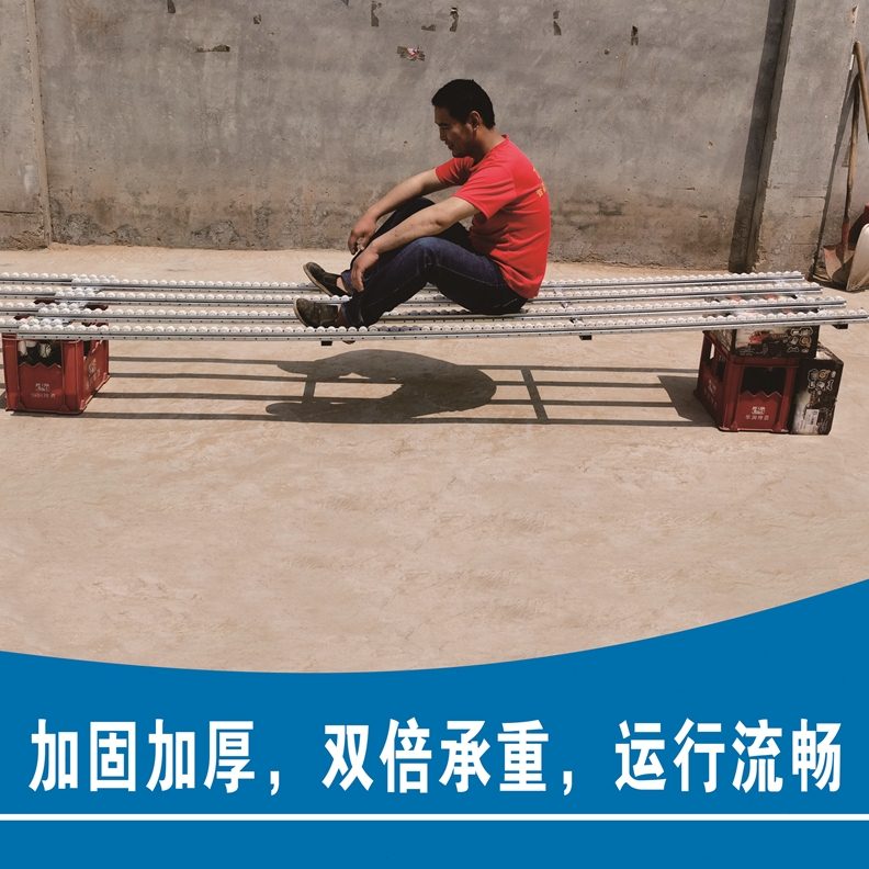 卸货神器无动力滑轮随车带走便携输送机轻便折叠搬运下货拐弯滑梯