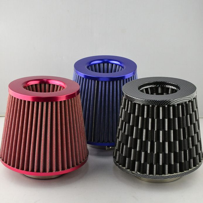 汽车通用改装进气冬菇头 蘑菇头进气改装大高流量空气滤芯器套件