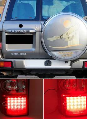 适用于途乐98-04款Y61尾灯patrol尾灯总成LED转向灯刹车灯