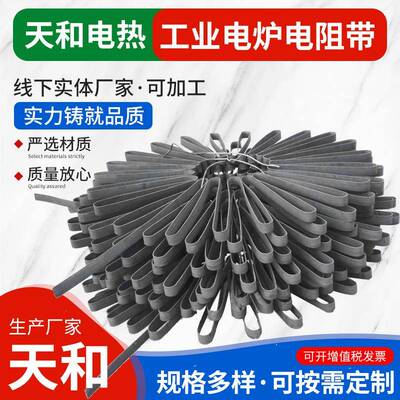 电阻带铁铬铝0Cr27Al7Mo2电热扁丝电热扁带工业炉高温电阻带