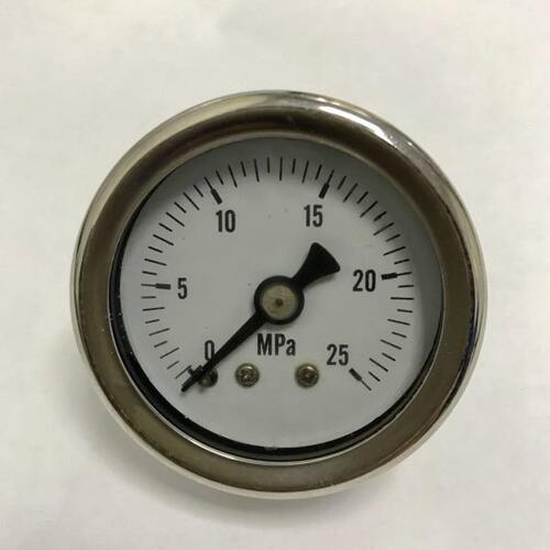 25mpa 轴向耐震压力表 YN-40Z 背后外壳41mm 前壳47mm 螺纹m10x1