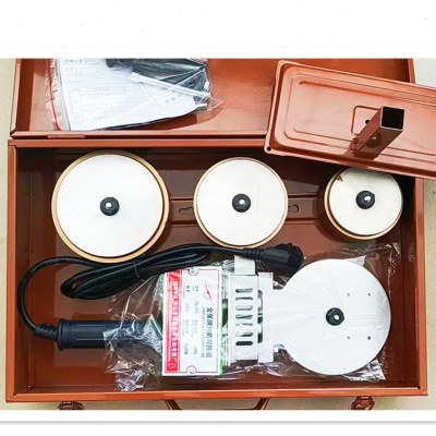 ppr热熔器 塑焊机75-110热熔器 双管双开关熔接机90金叶热熔机