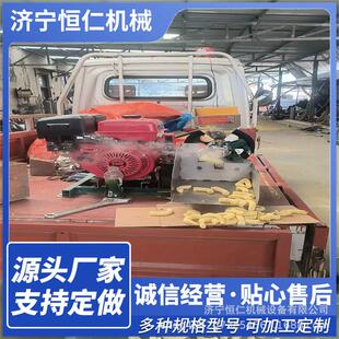 移动车载移动杂粮米花机 空心只管爆花机 汽油新品五谷杂粮膨化机