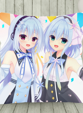 常轨脱离甜蜜感创想富婆妹锦亚澄明日海蓝周边定做动漫抱枕毛绒垫