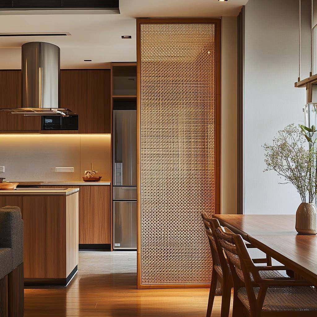 新中式实木藤编入户屏风隔断客厅家用酒店办公室简易折叠移动,鲜花速递/花卉仿真/绿植园艺,割草机/草坪机,淘宝优惠券,粉丝福利购,淘宝优惠卷