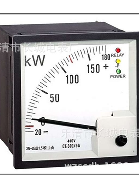 供应 长城电表厂 F96-WNJB 20-180KW 300/5 400V 负载功率表