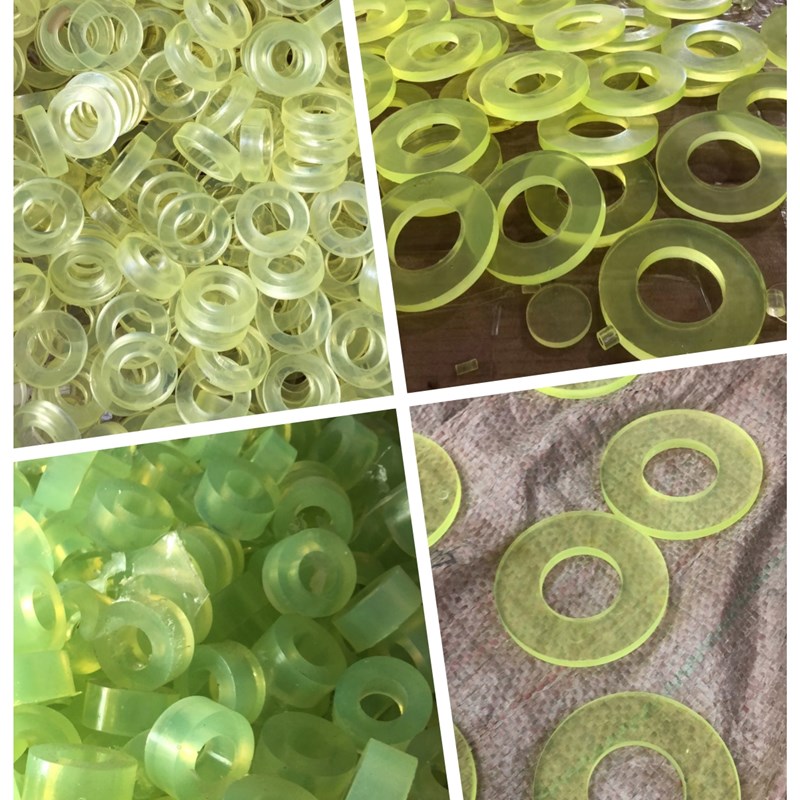 聚氨酯优力胶牛筋垫片PU垫片缓冲垫圆形密封垫圈减震垫O型垫 定制