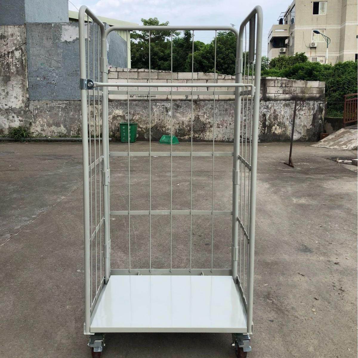 全钢折叠周转车物流台车网格笼车碳钢库存仓库理货搬运手推笼车,商业/办公家具,平板手推车/工具车/爬楼机,淘宝优惠券,粉丝福利购,淘宝优惠卷