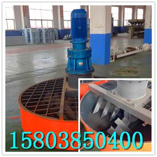 有机肥立式混合圆盘搅拌机 糟渣菌种平盘拌料机 PJ1600饲料混合机