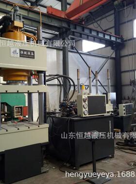 400吨大型PVC材料成型四柱液压机 塑料粉末成型油压机