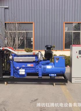 200千瓦发电机组加ATS自动切换房地产酒店工地备用电源发电机