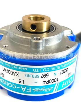 TS5207N597 OIH48-1000P4-L6-5V多摩川伺服电机编码器中空直轴8mm