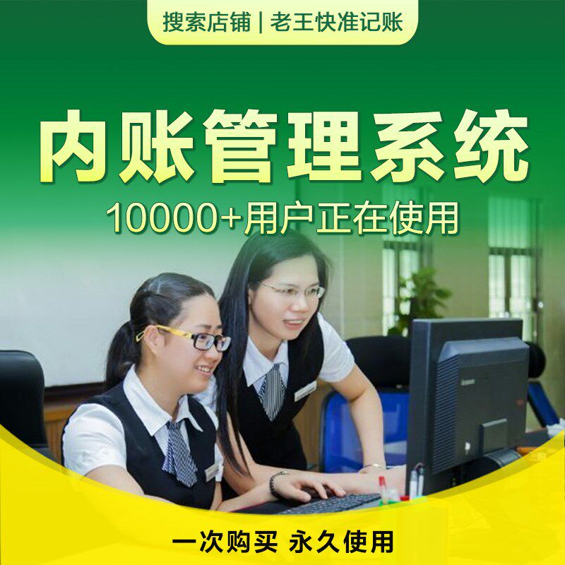 公司企业会计财务出纳日记账流水内账管理系统软件excel表格报表