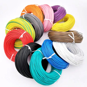 0.75 国标铁氟龙镀锡 0.5 0.35 1平方地感线圈 镀银耐高温电线0.2