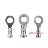 DJ431 e5C0.6mm2000只四脚冷压端子汽车插件强压线环5.2圆形接线