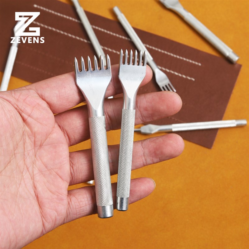 手工皮具DIYk工具皮革打孔菱斩改精磨橄榄斩手缝线打孔斩