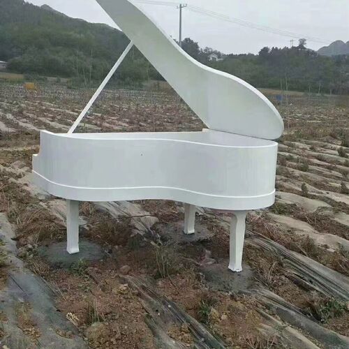 户外大型不锈钢景观雕塑定制园林广场月I亮镂空拉丝鹿镜面水景摆