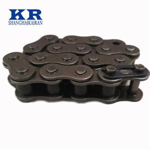 齿轮工业传动链条短节距套筒链条滚子链60H 1R滚子链齿轮轴