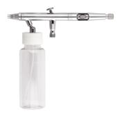 供应0.5mm口径圆锥形插入式 喷嘴下壶100ml双动高流量喷笔TD 182