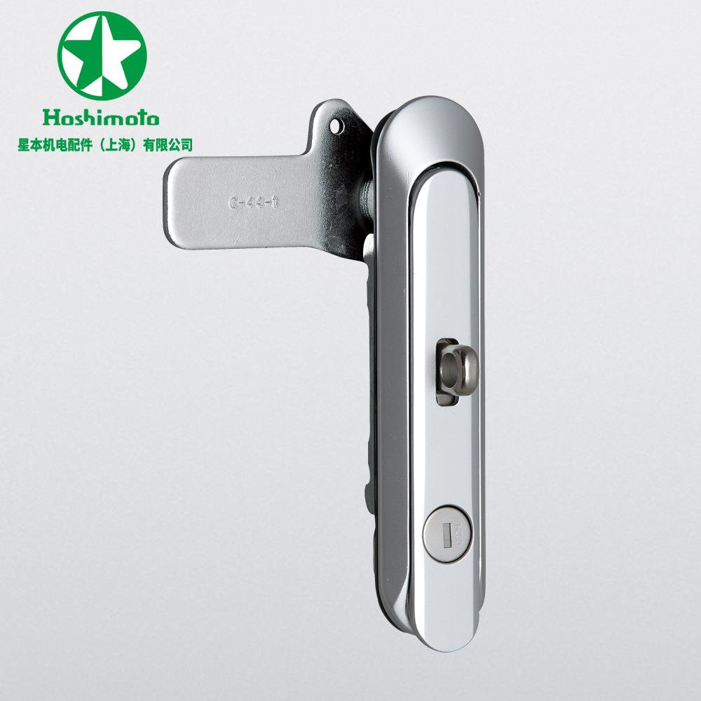 星本AB-400A-1W双锁型防水平面旋转把锁电柜锁工业配电箱锁锌合金