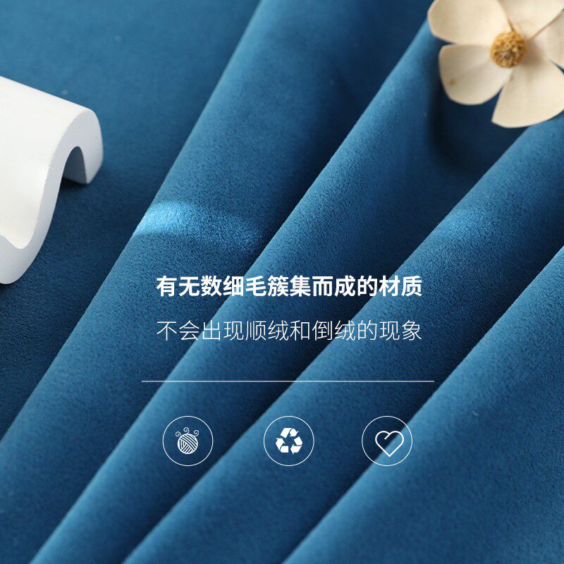 定制会议桌布加厚绒布长方形x商务布艺定制展会签到办公室纯色台