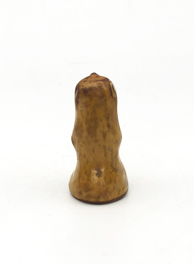 不仁斋薛继业陶瓷雕塑紫陶柴观星猴中式家居雕塑摆件