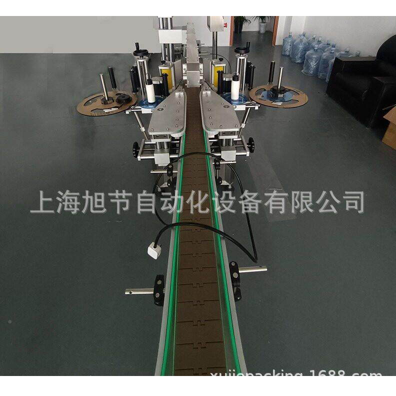 DPY上洗衣液奶洗手液贴标签全自动双面贴标厂家定机制牛支持门调