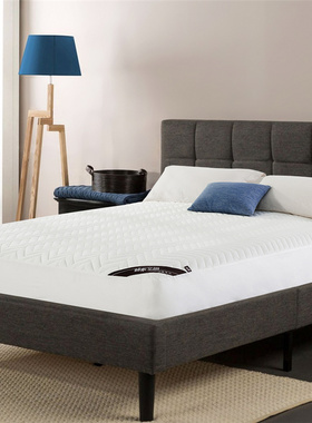 高端舒心抗菌DACRON纤维床护垫夹棉床笠式床褥保洁垫1.5/1.8m床垫