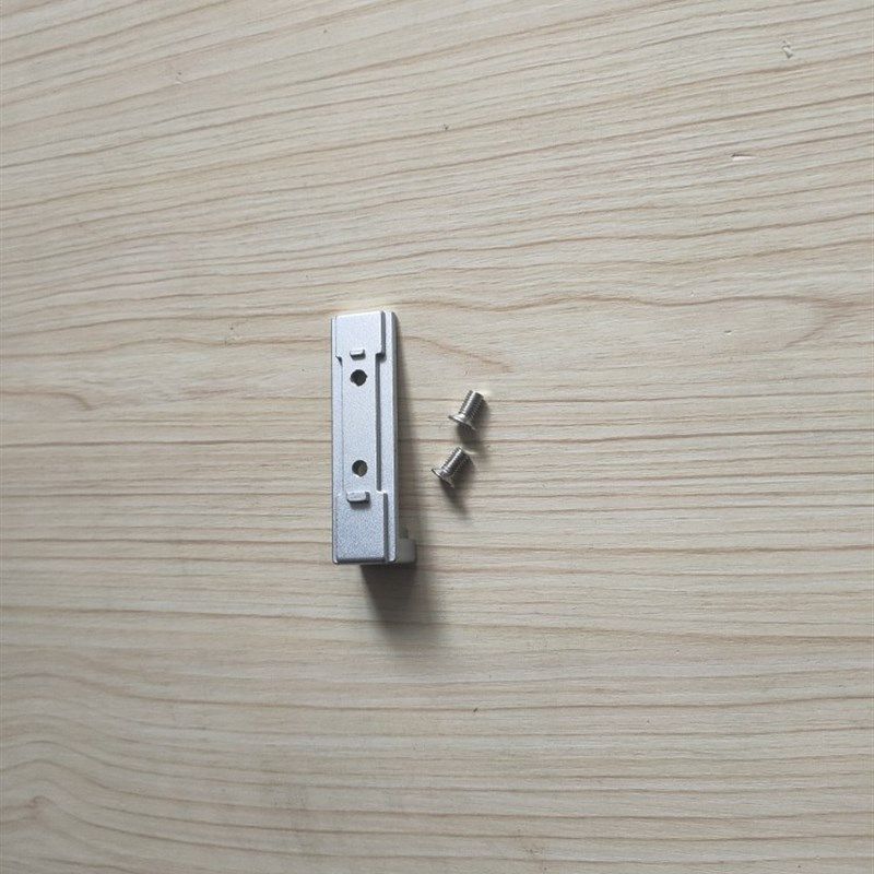 断桥铝内开内倒下合页扇用七字压板背板夹板合页配件赠螺丝