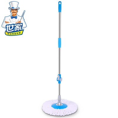 世转手炫风免手洗乐压式旋家急速加强杆旋转拖把替换杆子配件通用