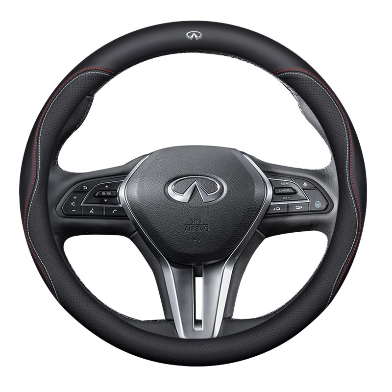 适用于英菲尼迪Qh50L方向盘套QX50QX60QX80QX70L/FX35四季防滑