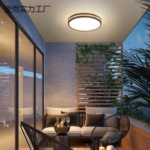 F7NN1新中式大门口吸顶灯别墅入户灯门厅灯大门顶灯门楼庭院阳台