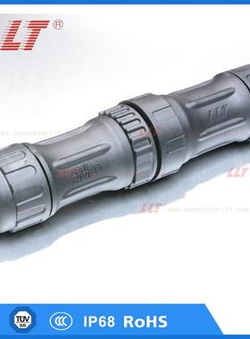 供应耐压5000V工业连接器M4580A大电流IP68防水公母插