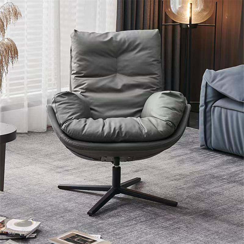意式极简设计师单人沙发真皮客厅创意休闲老虎椅轻奢羽绒懒人躺椅,金属材料及制品,金属加工件/五金加工件,淘宝优惠券,粉丝福利购,淘宝优惠卷