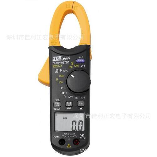 TES-3900-TES-3901钳表交直流钳形表泰仕数字钳表
