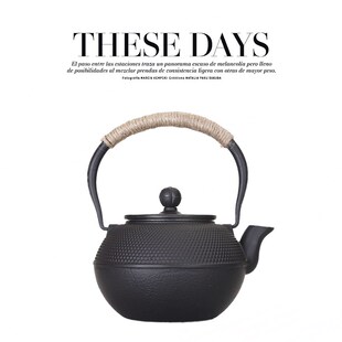 售楼处博古架软装饰品铁壶摆件中式样板房手工铸铁茶壶生铁提梁壶