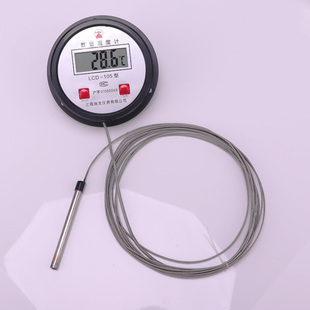 电子测温度计 室温浴缸水温冰箱感应器数字显示温度表带防水探头