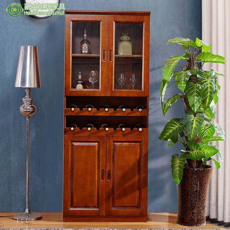 茶水柜实木餐边柜储物柜简约柜子客厅碗柜厨房收纳柜茶柜酒柜包邮