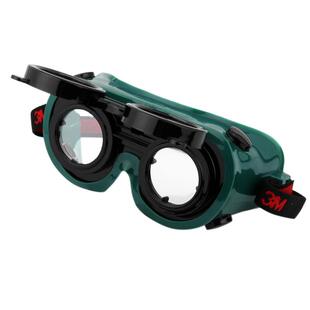 3M10197防护电焊眼罩双翻焊接防护防尘眼镜3m10197 电焊镜