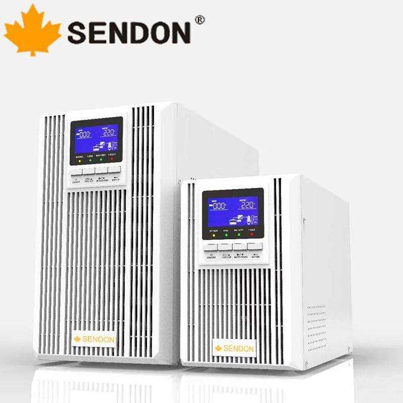 SENDOU山顿UPS不间断电源SD1KNTB标准机1KVA负载800W机房电脑后备