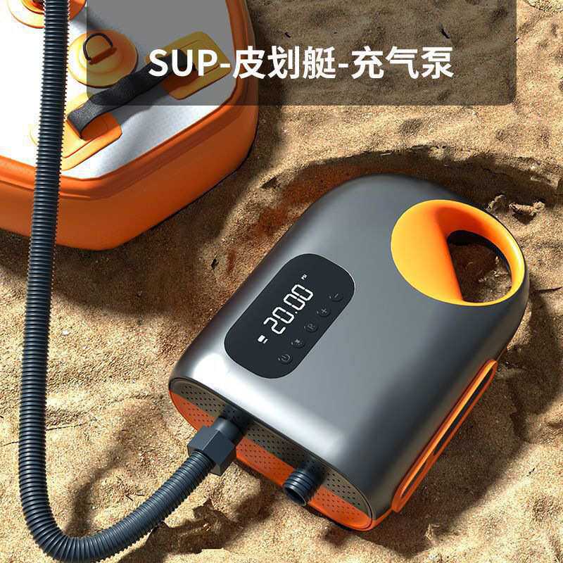 户外便携式电动车载充气泵 旅行帐篷SUP浆板皮划艇无线充气泵