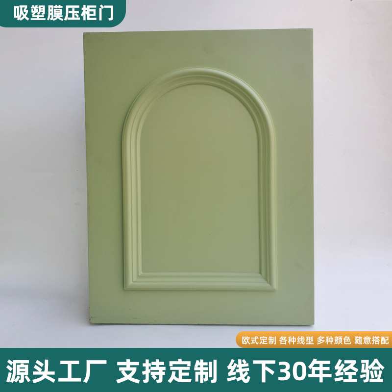 全屋定制柜门吸塑门欧松板密度板海洋板0衣柜门橱柜门板家用柜门图片